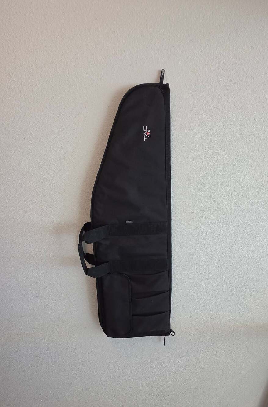 Tac Six Tactical Rifle Case Black